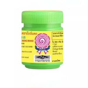 Bow Daeng Herbal Inhaler Green Formula No. 9 – Inhalateur thaïlandais aux herbes 5 g