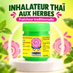 Bow Daeng Herbal Inhaler Green Formula No. 9 – Inhalateur thaïlandais aux herbes 5 g – Image 2