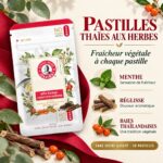 Siangpure Herbal Lozenges – Pastilles thaïlandaises pour la gorge, la toux et les mucosités 30 pastilles – Image 2
