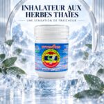 Hong Thai Herbal Borneol Inhaler White Formula – Inhalateur thaïlandais au bornéol 25 g – Image 2