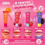 Jabs Nourishing Repairing Lip Care Serum Spicy Ruby – Sérum lèvres rouge 10 g – Image 2