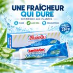SmileOn Toothpaste with Aloe Vera – Dentifrice fluoré à l’aloe vera 250 gr – Image 2