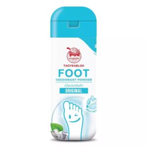 Taoyeablok Foot Deodorant Powder Original – Poudre anti-transpiration pour les pieds 30 gr
