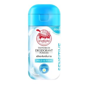 Taoyeablok Deodorant Powder Mild & Firm Sensitive – Déodorant peau sensible à la camomille 22 g