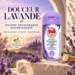Taoyeablok Deodorant Powder Nourishing Lavender – Déodorant naturel pour les aisselles 22 g – Image 2
