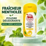 Taoyeablok Deodorant Powder Original Menthol – Anti-transpirant naturel en poudre 22 g – Image 2