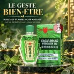 Eagle Brand Medicated Oil – Huile de massage au menthol et à l’eucalyptus 6 ml – Image 2