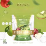 MARA-S Apple Fiber & Vit C X2 Plus – Complément pour le transit intestinal 30 sachets – Image 3