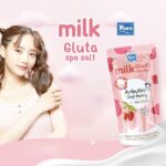 Yoko Milk Gluta Spa Salt Arbutin – Gommage corps éclaircissant au sel de spa 300 gr – Image 3