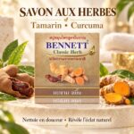 Bennett Classic Herb Tamarind & Turmeric – Savon au curcuma anti-taches – Image 3