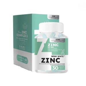 Wink White Zinc 15 mg – Complément au zinc pour les peaux à imperfections