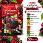 Thofan Black Coffee Tea – Café détox pour le transit et le ventre gonflé – Image 2