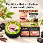 Rasyan Charcoal & Toothbrush Tree – dentifrice contre la mauvaise haleine et les taches – Image 2