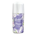 Vivite Happiness Pleasure Floral — Déodorant roll-on à l’acide hyaluronique