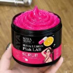 Maya Lemon Pink LAB Scrub - Gommage exfoliant pour le corps 100 gr – Image 3