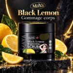 MaYa Black Lemon Brightening Scrub – gommage exfoliant pour le corps 100 gr – Image 2