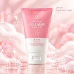Scentio Pink Collagen Radiant & Firm – Mousse nettoyante visage au collagène 100 ml – Image 2