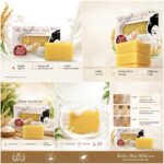 Perfect Skin Lady Kojic Rice Milk Gluta & Collagen x20 – Savon éclaircissant visage et corps 3 × 65 g – Image 4