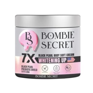 Bombie Secret 7X Black Pearl Body Soft Cream – Crème corps illuminatrice à la perle noire 200 ml