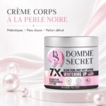 Bombie Secret 7X Black Pearl Body Soft Cream – Crème corps illuminatrice à la perle noire 200 ml – Image 2