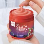 Miki Gluta Berry+ Whitening Body Cream – Crème corps au glutathion et aux fruits rouges 500 ml – Image 3