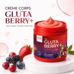 Miki Gluta Berry+ Whitening Body Cream – Crème corps au glutathion et aux fruits rouges 500 ml – Image 2