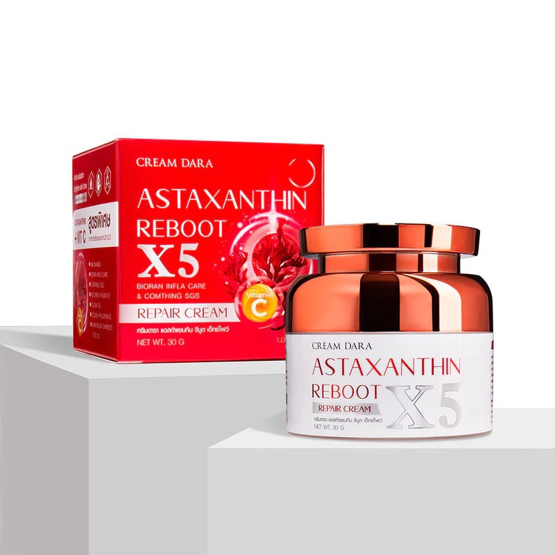 Изображение 966 Cream Dara Astaxanthin Reboot Plus X5 – Crème réparatrice antioxydante 30 g – Image 1