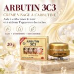 Arbutin 3C3 Super Extra Whitening Face Cream – Crème visage illuminatrice à l’arbutine 20 g – Image 3