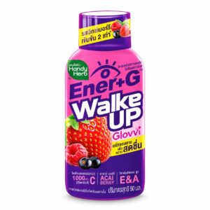 Shot vitaminé pour réduire la fatigue – Handy Herb Ener+G Wake Up Glovvi
