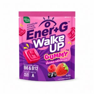 HandyHerb Ener+G Walke Up – Gummies aux vitamines B6 et B12