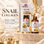 Sérum visage anti-âge à la bave d’escargot et au collagène – Banna Snail Botox Serum – Image 2