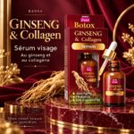 Banna Ginseng Serum – Sérum anti-âge hydratant visage au ginseng et au collagène – Image 2