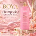 Shampoing purifiant pour cuir chevelu gras – Boya Q10 au sel rose de l’Himalaya 500 ml – Image 2