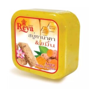 Savon éclat et teint uniforme au curcuma et au thanaka – Reya 60 gr