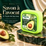 Savon purifiant pour peaux à imperfections à l’avocat et au tea tree – REYA 60 gr – Image 2