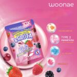 Collagène marin à boire avec vitamine C et glutathion – WOONAE Probio Colla & Gluta – Image 3