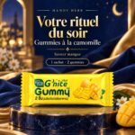 Gummies pour le rituel du sommeil à la camomille et au magnésium – Handy Herb G’nite Mango 1 sachet – Image 2