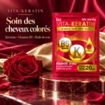 Soin nourrissant pour cheveux colorés – VITA-KERATIN Color Shine – Image 2
