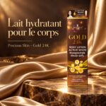 Lait corps hydratant et illuminateur – Precious Skin Gold 24K Active White 250 ml – Image 5