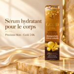 Sérum corps hydratant et unifiant à l’or 24K – Precious Skin Body Serum 250 ml – Image 5