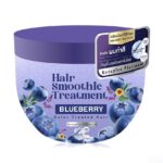 Masque protecteur de couleur pour cheveux colorés – BSC Hair Smoothie Blueberry 400 ml
