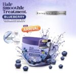 Masque protecteur de couleur pour cheveux colorés – BSC Hair Smoothie Blueberry 400 ml – Image 3