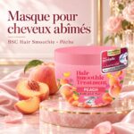 Masque nourrissant pour cheveux secs et abîmés – BSC Hair Smoothie Peach 400 ml – Image 2