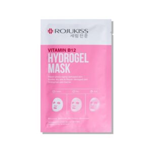 Masque hydrogel hydratant et apaisant à la vitamine B12 – Rojukiss Hydrogel Mask
