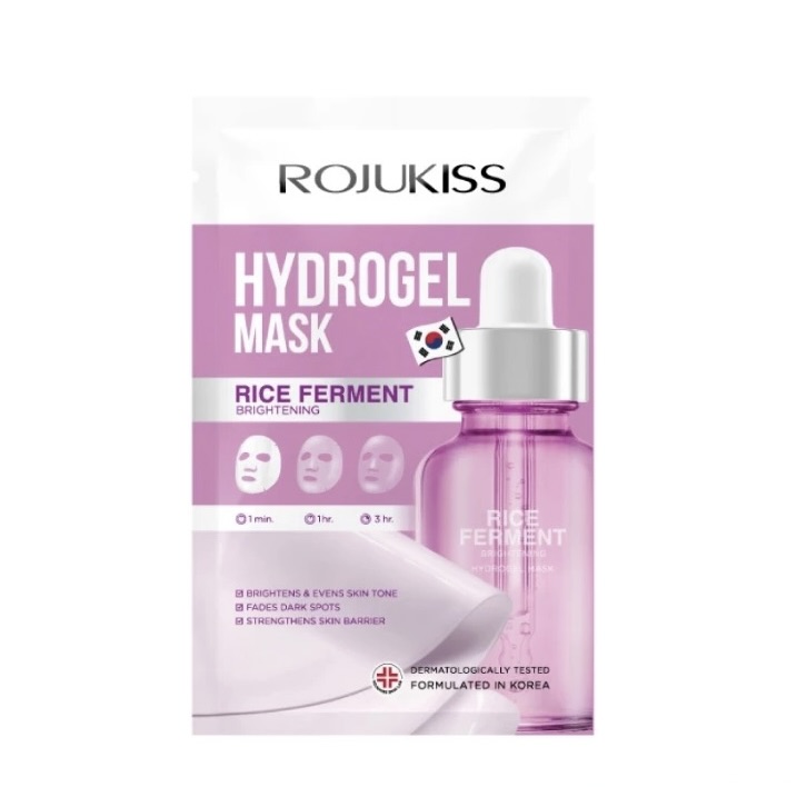 Изображение 2029 Masque hydrogel éclat au riz fermenté – Rojukiss Rice Ferment Hydrogel Mask – Image 1