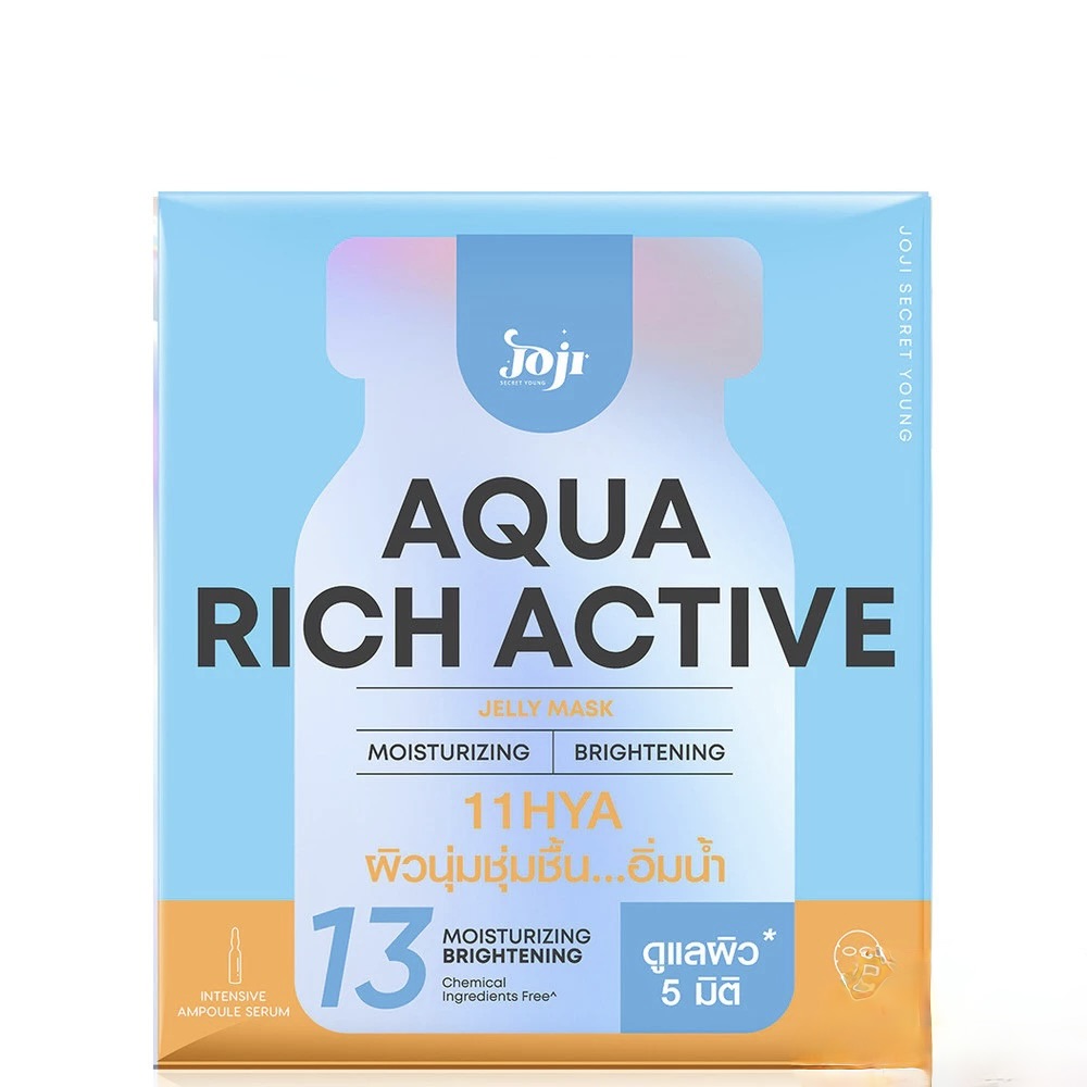 Изображение 2056 Masque visage hydratant à l’acide hyaluronique – Joji Secret Young Aqua Rich Active Jelly Mask – Image 1