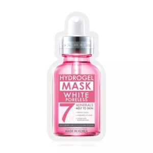 Masque hydrogel visage éclat et anti-taches aux 7 minéraux – Rojukiss White Poreless
