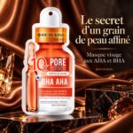 Masque visage exfoliant AHA BHA pour pores dilatés – Rojukiss 10X Pore Minimizing Ampoule Mask – Image 2