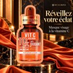 Masque visage éclat à la vitamine C et à l’acide hyaluronique – Rojukiss 10X Vit C Hyaluron – Image 2