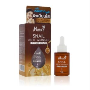 Sérum anti-rides à la bave d’escargot – Moods Snail Anti-Wrinkle Intense Serum 30 ml